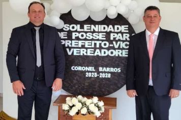 Posse dos Eleitos em Coronel Barros Marca Início do Mandato 2025-2028