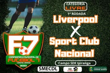 Campeonato Municipal de Futebol 7 tem início neste sábado, 16