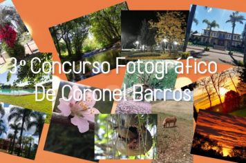 Resultado do 3º Concurso Fotográfico De Coronel Barros.