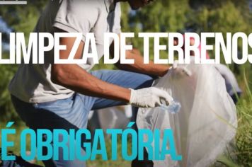 Coronel Barros reforça obrigatoriedade da limpeza de terrenos para evitar problemas de saúde pública
