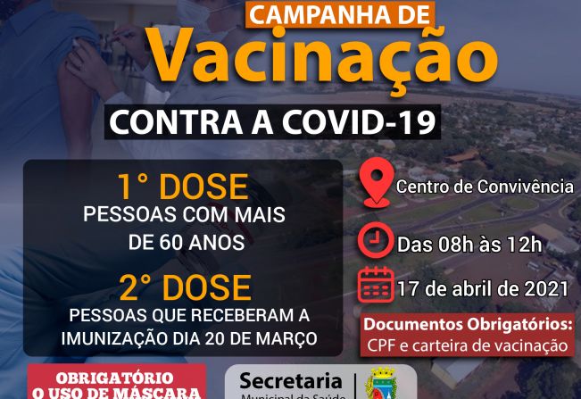 Campanha de vacinação contra a Covid-19
