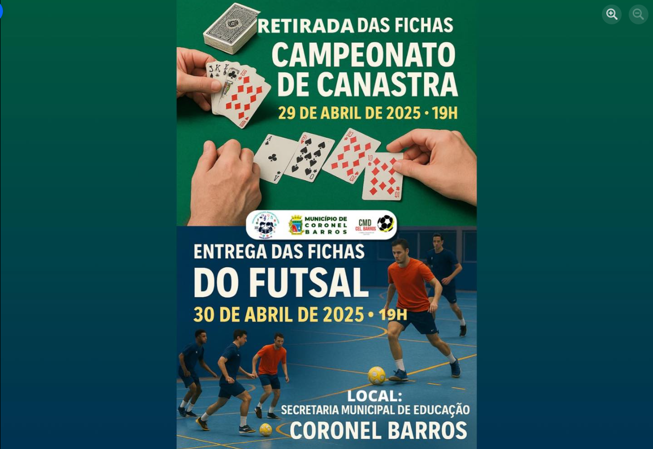 Atenção, atletas e competidores!