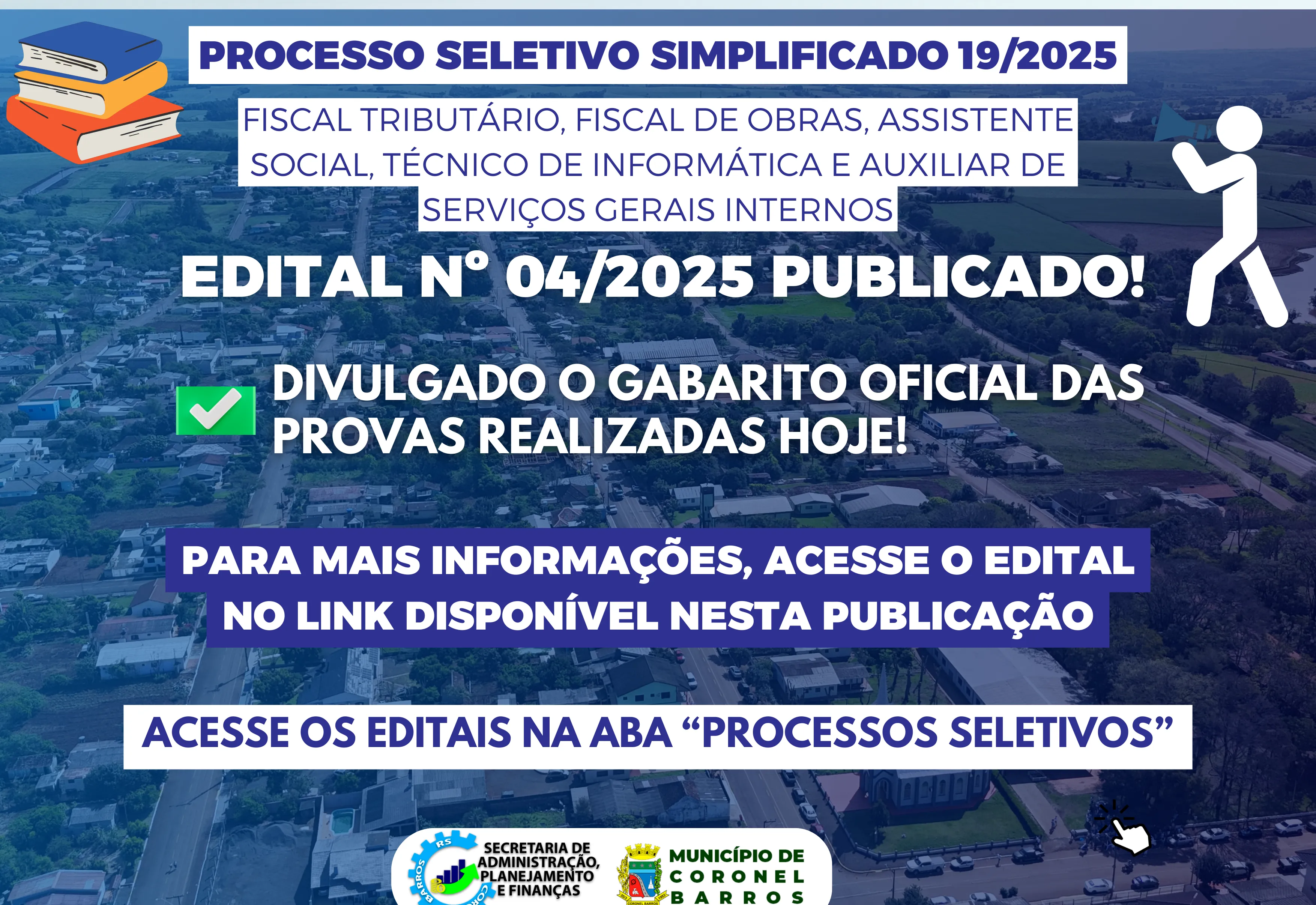 Edital 04/2025 disponível