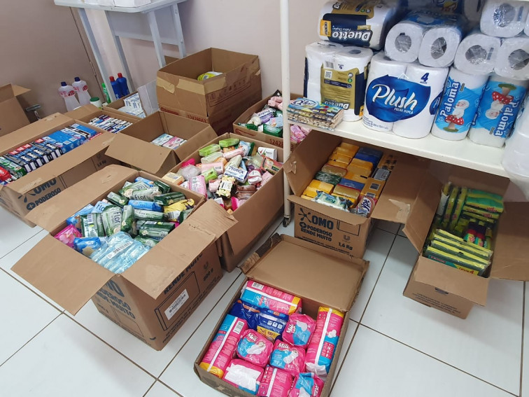 Soberanas Mirins de Coronel Barros arrecadam mais de 1 tonelada de alimentos e mais de 2 mil materiais de higiene e limpeza para doação
